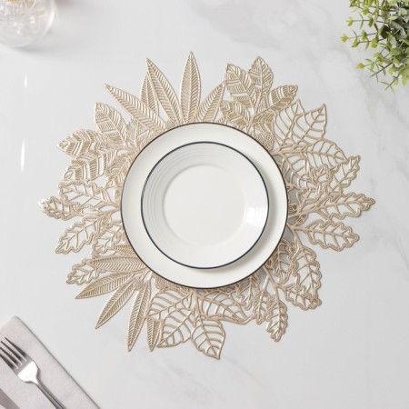 Napkin Serving shares Ashberry, 38 × 38 cm, color gold-2