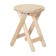 Folding stool, 350x390x445, varnish