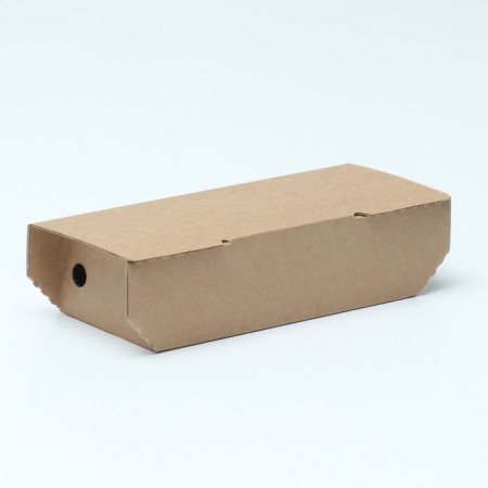 Box - plate for a snack, craft, 20.5 x 10 x 6 cm