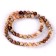 Beads made of natural stone "Sand Agat" set 58 pcs., Size 1 pc. - 6 mm
