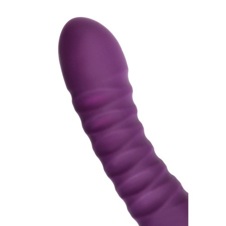 Vibrator Flovetta by Toyfa Lupin, silicone, purple, 22 cm-4