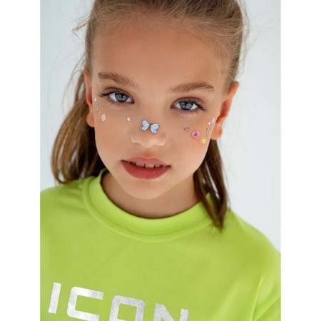 T -shirt for a girl, height 134 cm, lightning color-7