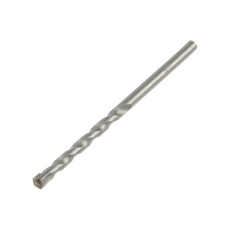 Long concrete drill, cylindrical shank, 4 x 75 mm