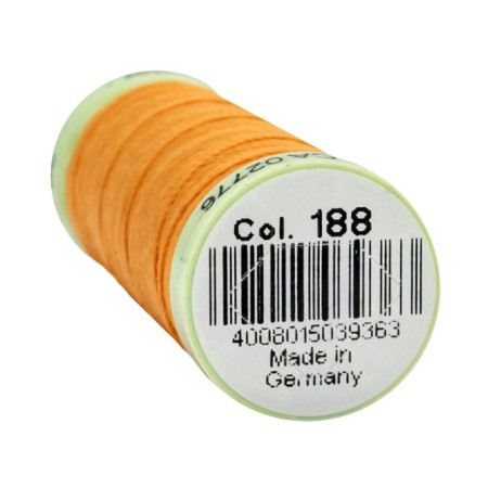 Top Stitch thread for stitching, 30 m, 744506 (188 orange-cream)-1