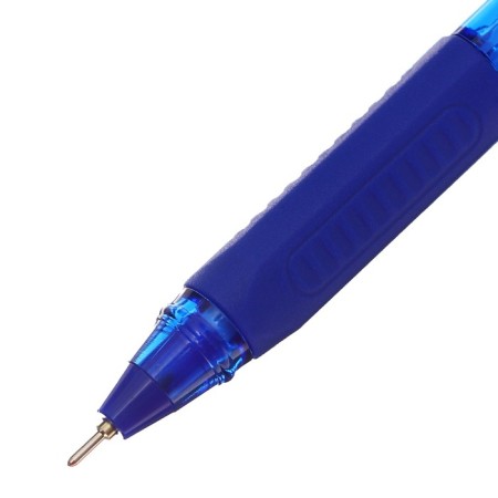 Ballpoint pen Berlingo "Tiangle Fine", 0.3 mm, flu, blue, trihedral-3