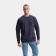 Male sweatshirt, dark blue color/Print mix, size 50 (XL)