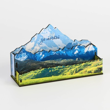 Desktop organizer "Follow the dream" 20x11x6.6 cm-2