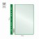 Folder with 10 A4 inserts, 160 μm, calligrata, with perforation, green