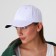 The cap is monophonic, the color is white, x/b