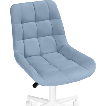 CHELUTTO CHARTOM CHARTOM (VELUTTO 47) Metal/velor, white/blue 50x60x80 cm-5