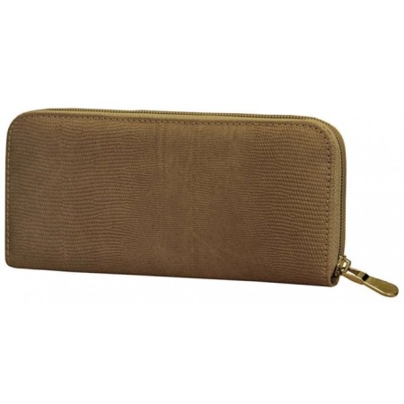 Nice lightning purse, matte leather, beige color-1