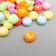 Beads for creativity plastic "Bright circles with letters" set of 20 g 0.4x0.7x0.7 cm