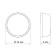 Stop silicone tundra, furniture 12 x 4 mm, 16 pcs.