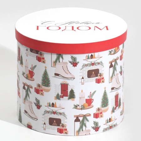 A set of gift boxes 5 in 1 “Cozy New Year”, 13 x 14–19.5 x 22 cm, New Year-5