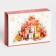 New Year. Box for 6 sweets "New Year's gifts", 13.7 x 9.8 x 3.8 cm, confectionery packaging