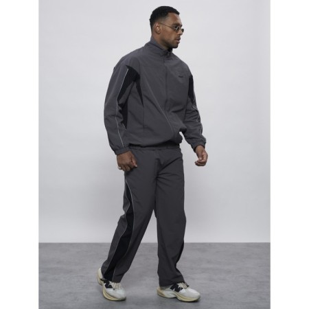 Sports suit men's, size 50, gray color-11