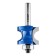 Black-beast bison 28722-28.6, with a bearing, r = 6.3 mm, 28.6 x 19 mm