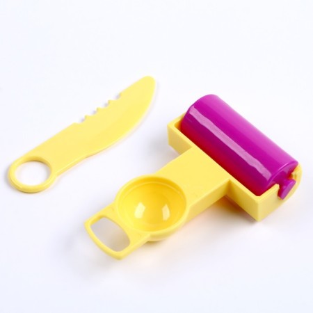 Models for modeling, set 12 pcs., Roller, tool, color mix-2