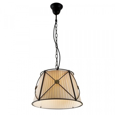 Suspended Citilux “Dresden” CL409111, 40x40x50 cm, 1x100W, E27, brown color