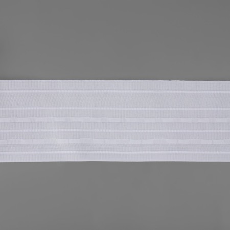 The curtain tape is classic, matte, 10 cm, 50 ± 1 m, white color-3