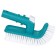 The brush rotating for cleaning the pool 58786