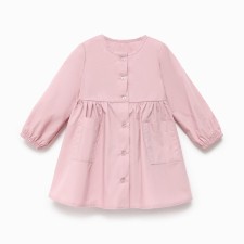 Baby dress I, height 86-92, pink