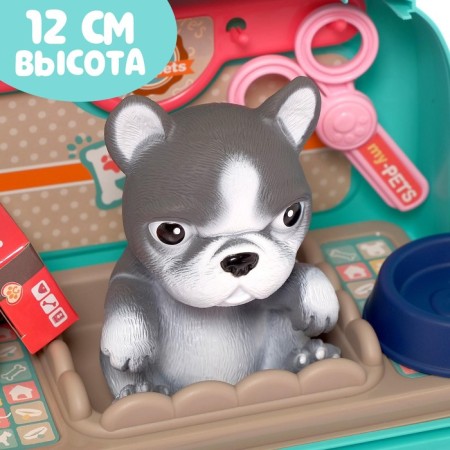Game set "Veterinar" in a backpack, pet Mix-2