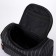Lightning cosmetic bag, external pocket, black color