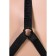 Bracial and panties with access Candy Girl, black, size OS