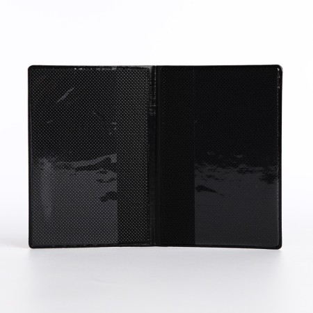 Cover for passport, black color-4