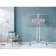 Onkron TS1552 White 40 "-70" Max.60.5kg. Floor mobile