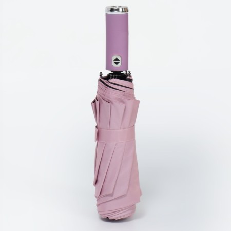 Automatic automatic umbrella, with a lantern, 3 additions, 10 knitting needles, r = 51 cm, pink color-7