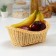 Basket for fruits and bread Vanilla, 26 × 16 × 9.5 cm