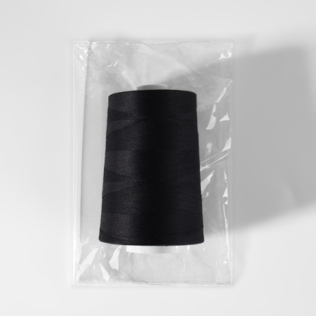 Threads 80, "Nevka", 5000 m, black color No. 115-3