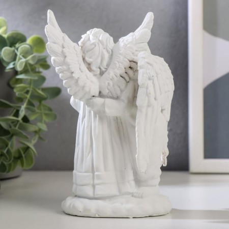 Polystone souvenir "Snowty Angels - Secret" 14.7x10x7 cm-2