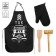 Large kitchen set "Best Husband" (apron, frying blade, breaker and take)