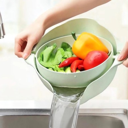 A colander of a kitchen with a pallet 25 × 11.5 cm, color mix-10