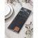 Envelope for cutlery "Gray", 25 × 10 cm, thickness 2 mm, color black