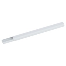 Cable-channel ERA KK-20-12-FW semicircular white 20x12 mm