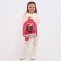 Baby backpack on lightning, pink color