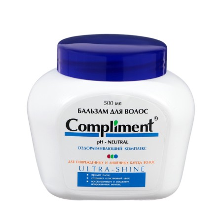Balm for damaged hair Compliment recovery and moisturizers, 500 ml
