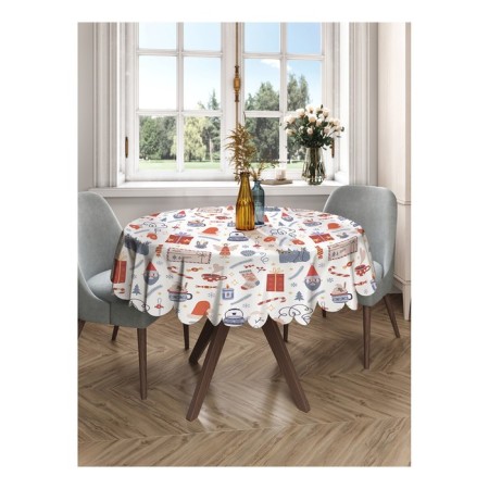 The tablecloth "Festive cat", round, Saten, d = 150 cm-2