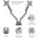 ARM Media LCD-T36 Silver 15 "-34" Max.9kg Table turn and 102950