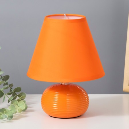 Salento table lamp E14 40W Orange 17x17x23 cm Risalux