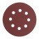 Circle of abrasive grinding under the "Velcro" tundra, perforated, 125 mm, P320, 10 pcs.