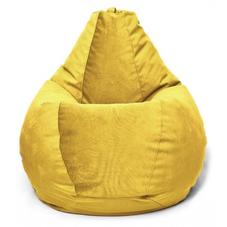 Master-Maserrati Positive chair, size l, diameter 80 cm, height 100 cm, velor, yellow color-1