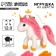 Wool toy "Magic Unicorn"