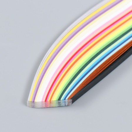 Quilling set (PVA glue, quilling tool, 240 strips 0.5 cm) mix-2