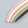 Quilling set (PVA glue, quilling tool, 240 strips 0.5 cm) mix
