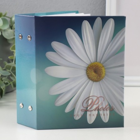 Photo album for 100 photos "Flower collection10, chamomile" 10x15 cm